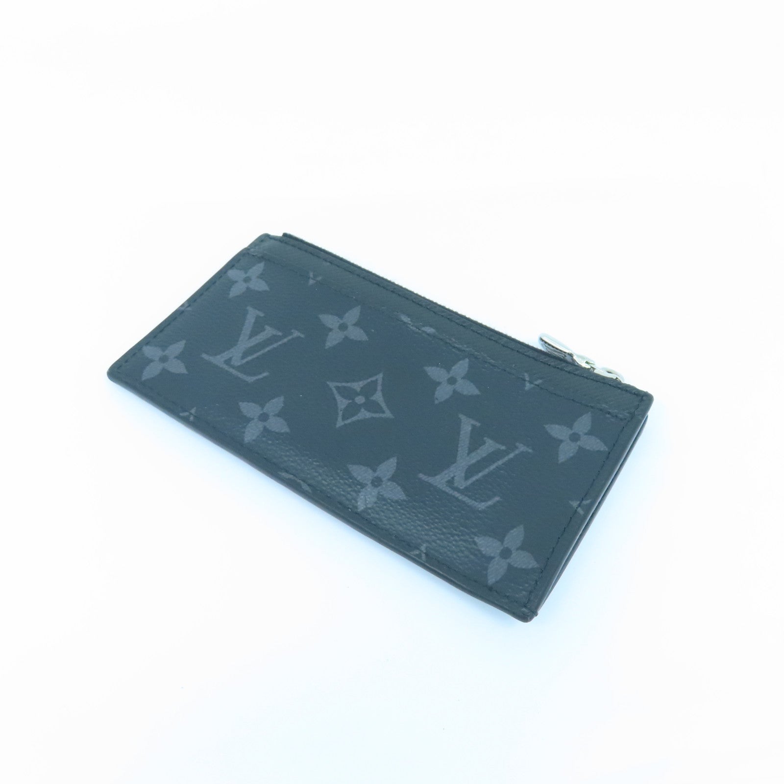 LOUIS VUITTON Monogram Eclipse Coin Card Holder Silver Buckle Card Hol –  Brand Off Hong Kong Online Store