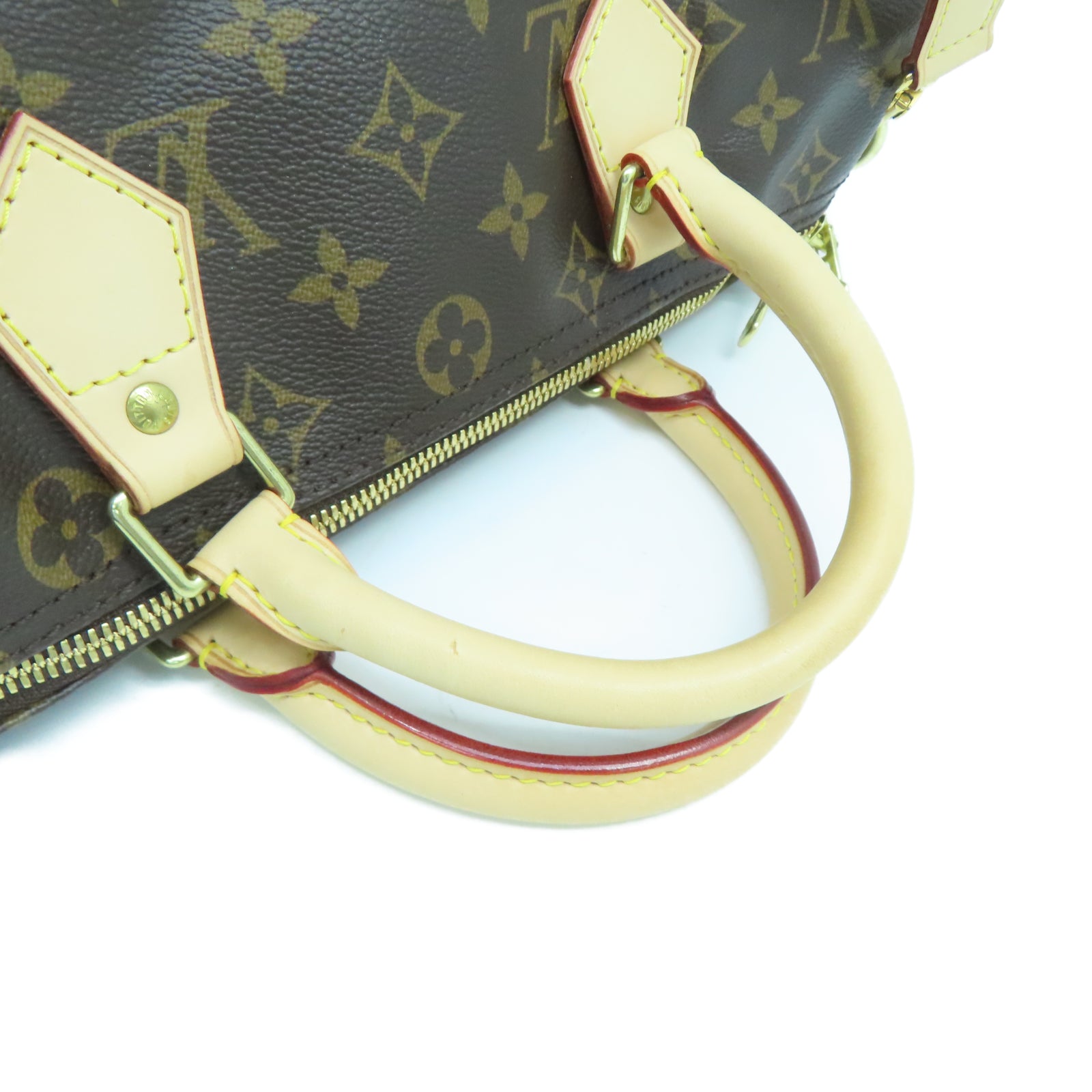 LOUIS VUITTON Monogram Denim Speedy 30 Bandouliere gold buckle handle –  Brand Off Hong Kong Online Store