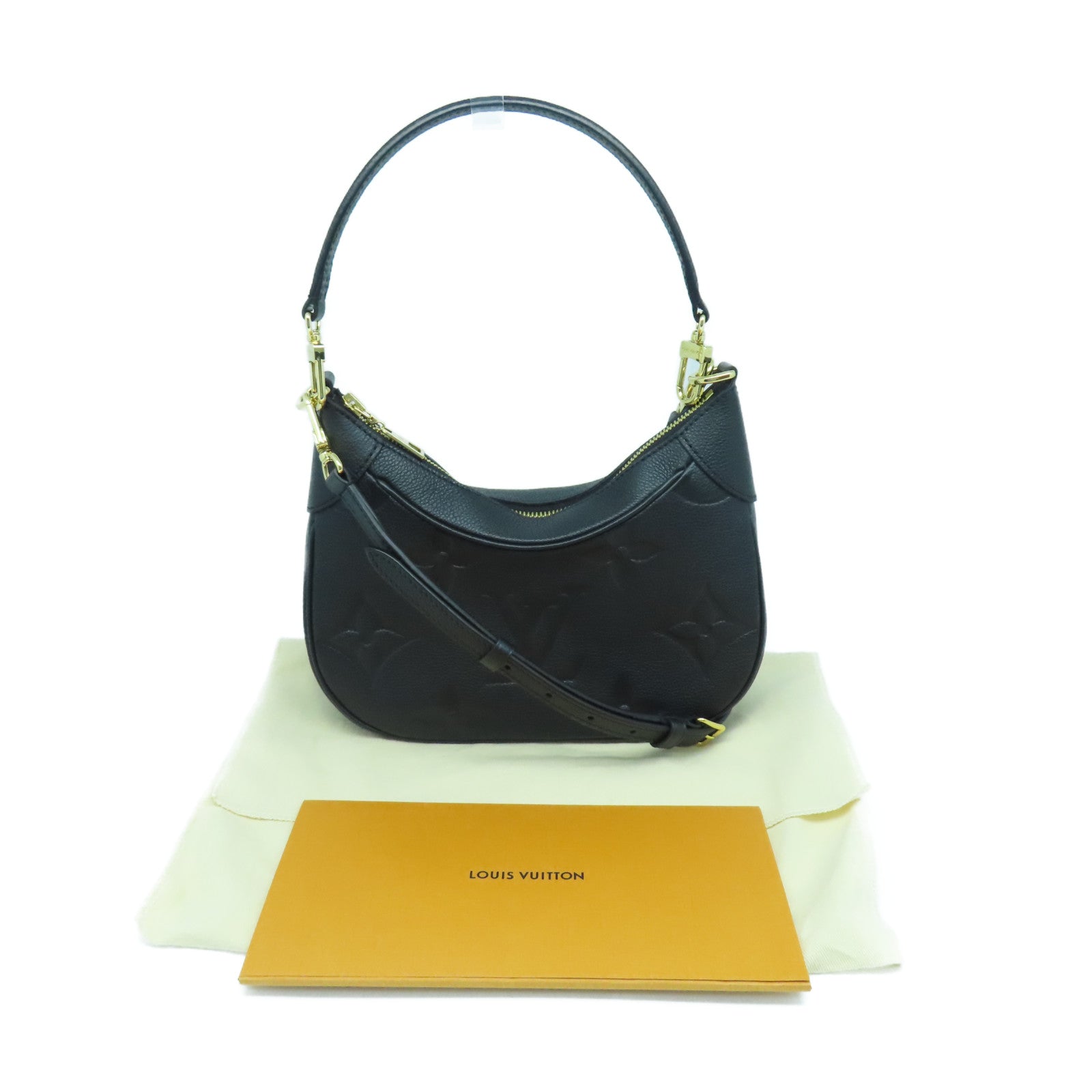 LOUIS VUITTON Monogram Empreinte Madeleine BB gold buckle shoulder sho –  Brand Off Hong Kong Online Store