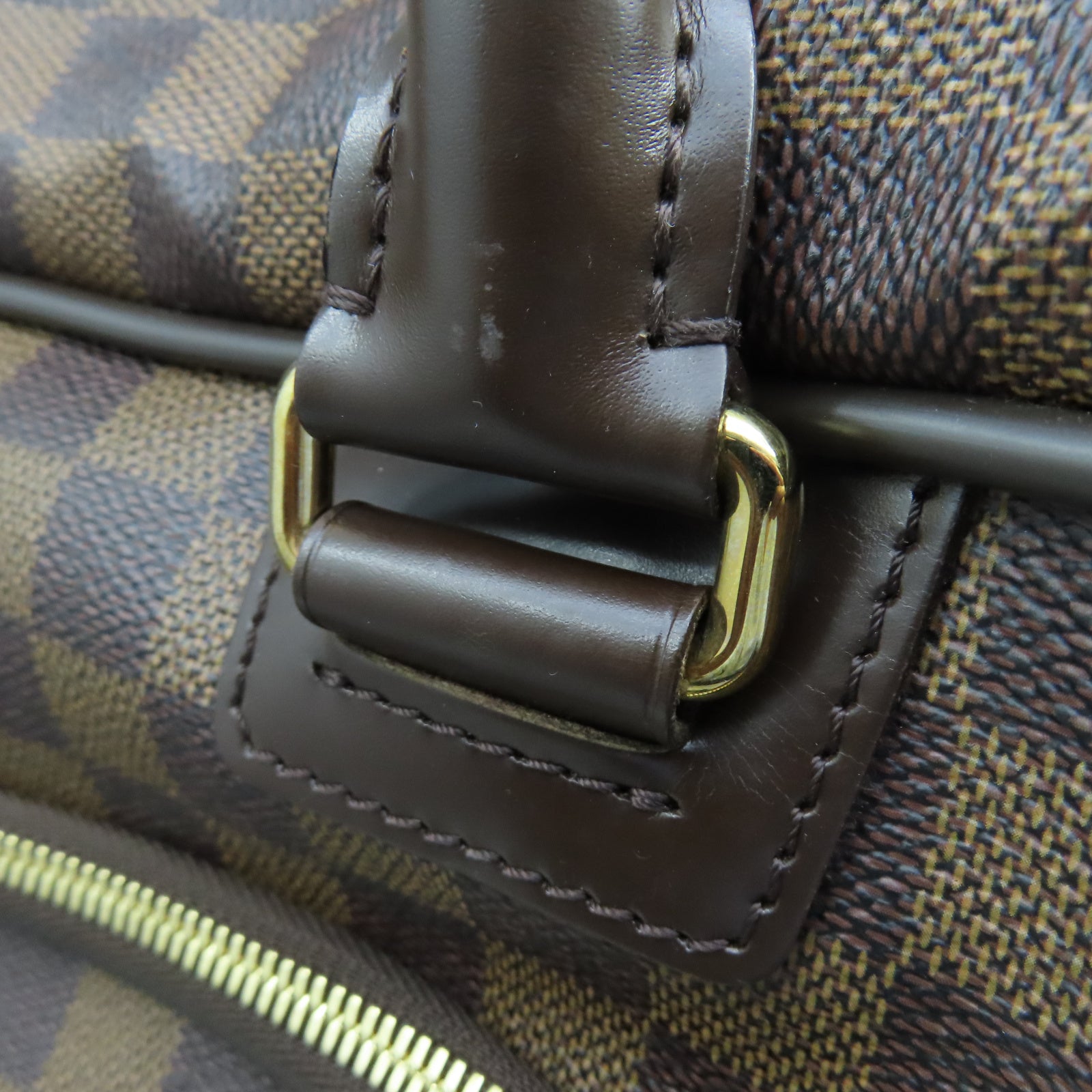 Louis Vuitton Icare Damier Ebene Briefcase Bag Brown