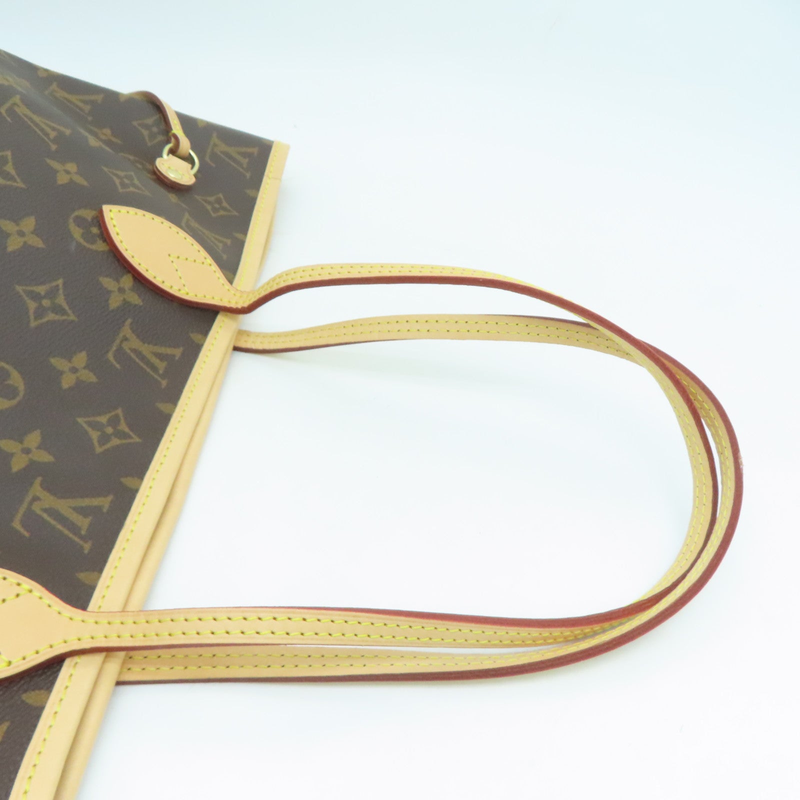 LOUIS VUITTON Monogram Neverfull MM gold buckle shoulder bag / hand ba –  Brand Off Hong Kong Online Store