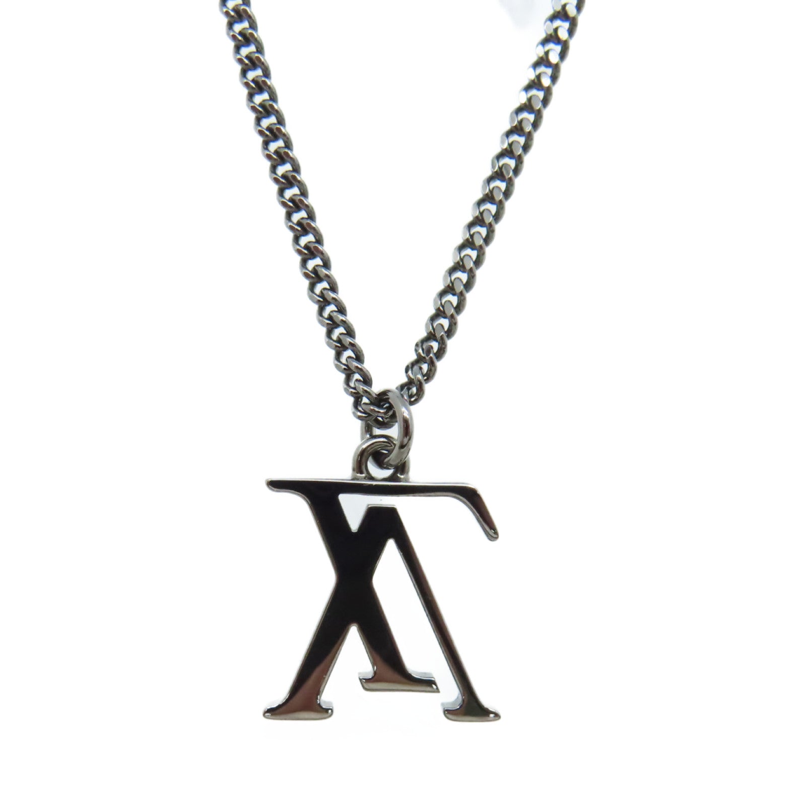 Lv upside down on sale necklace