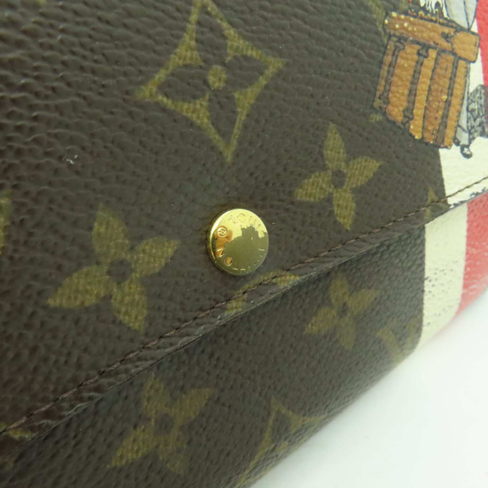 Louis Vuitton Groom Portefeuille Sarah Monogram Canvas Wallet