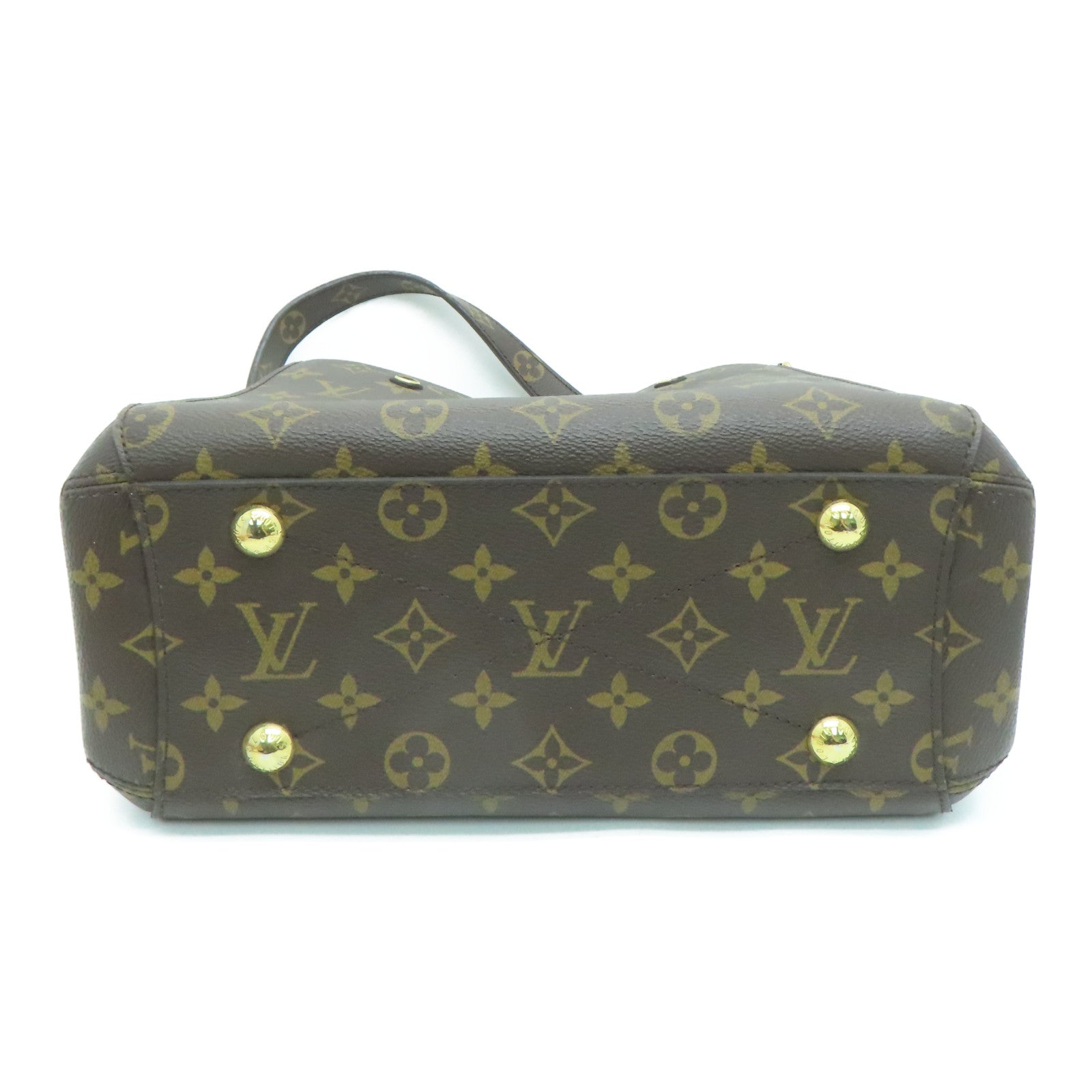 LOUIS VUITTON Monogram Montaigne BB 2 way Shoulder gold buckle handle –  Brand Off Hong Kong Online Store