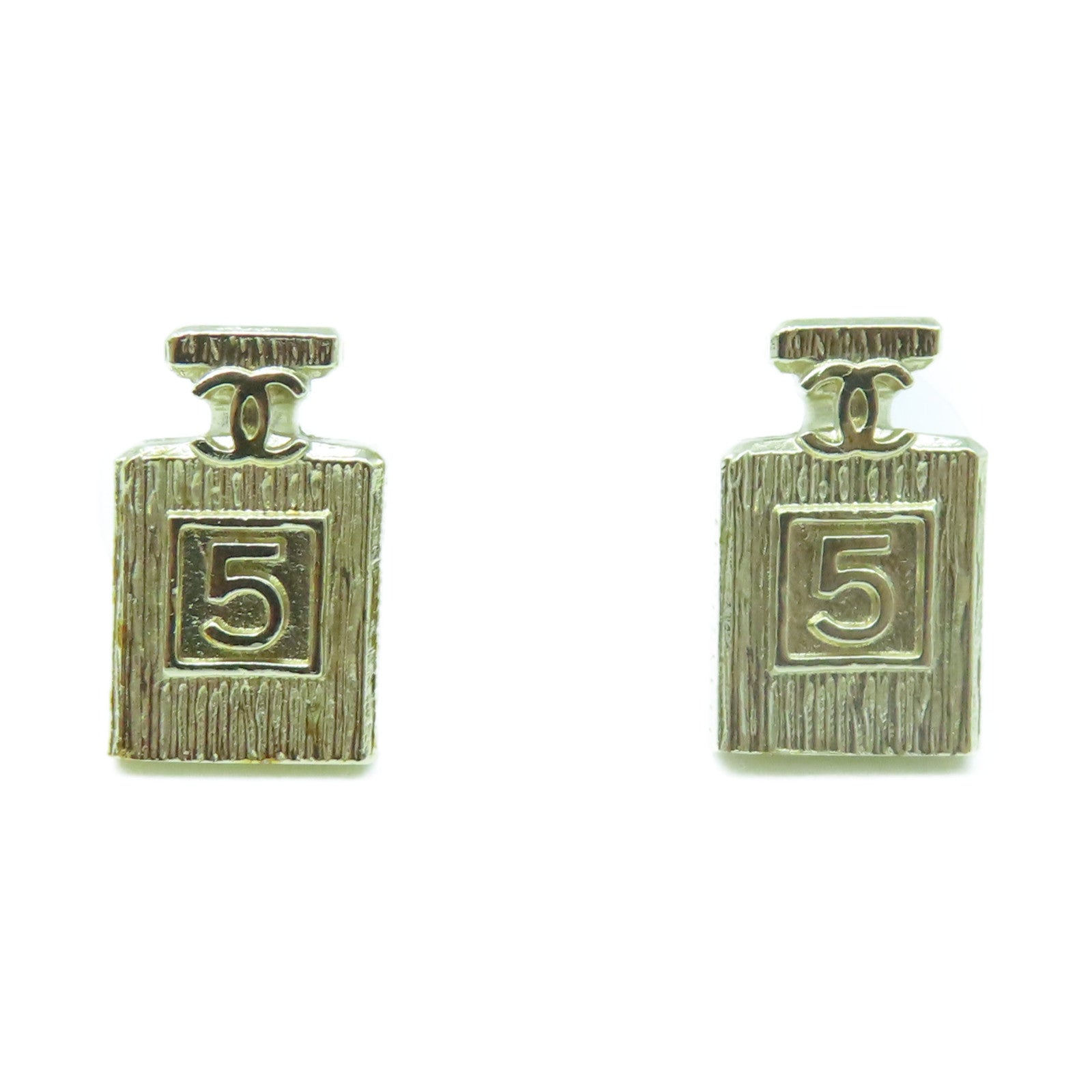 CHANEL 金屬Earring耳環金色