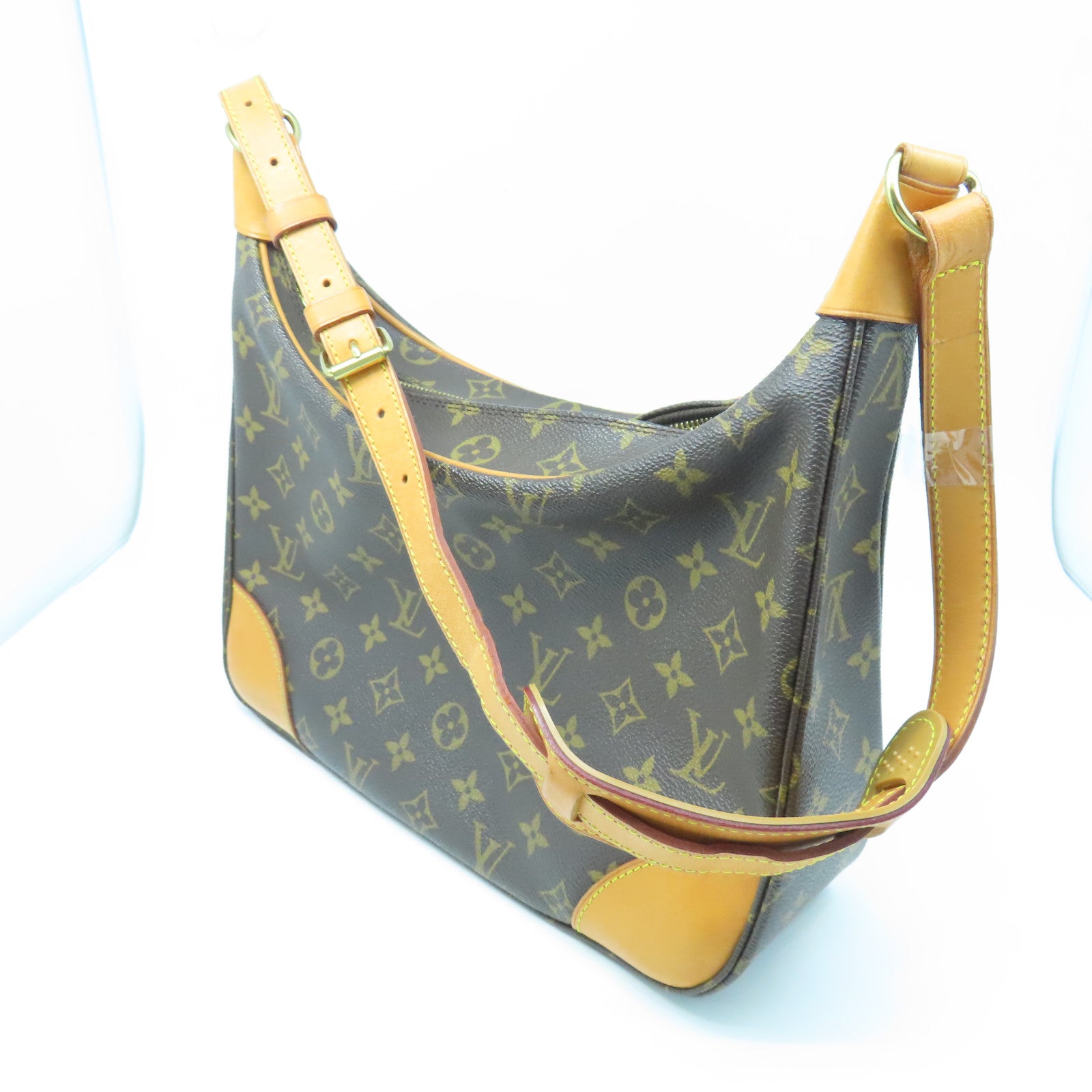 LOUIS VUITTON Monogram Boulogne Gold Buckle Shoulder Bag Brown – Brand Off  Hong Kong Online Store