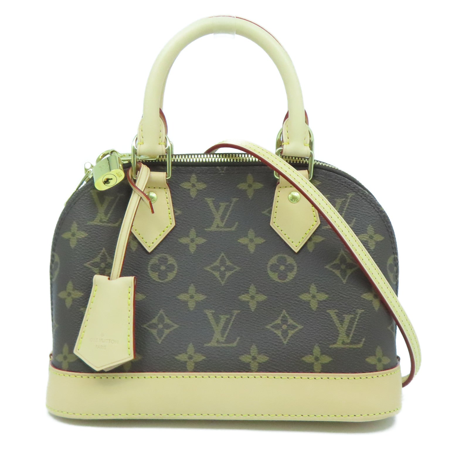 LOUIS VUITTON Alma BB 2way Shoulder Bag M41659 Monogram canvas Flamingo  Used