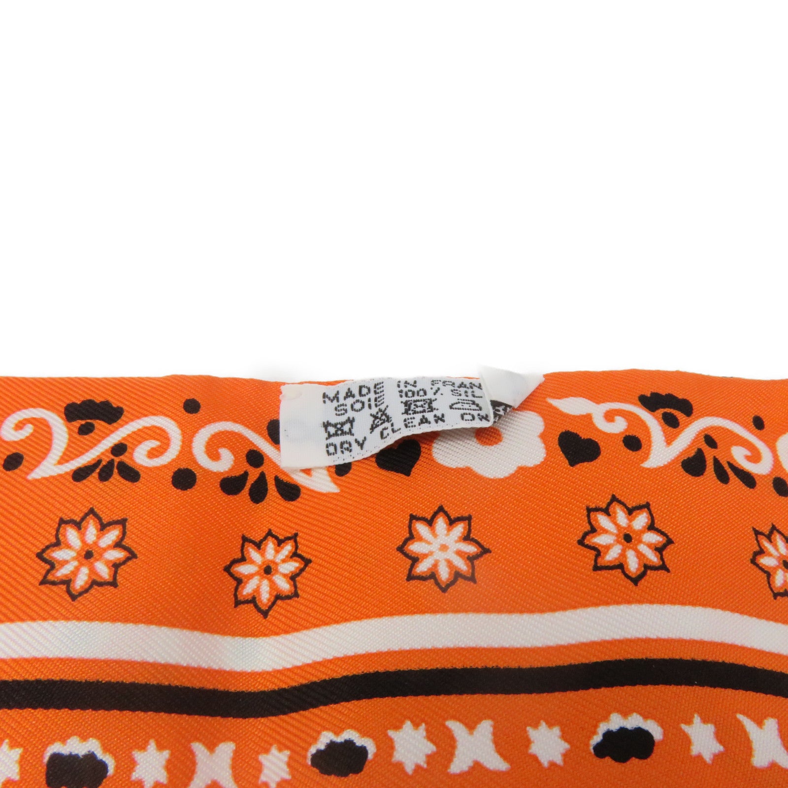 HERMES Silk Twilly Scarf Orange – Brand Off Hong Kong Online Store