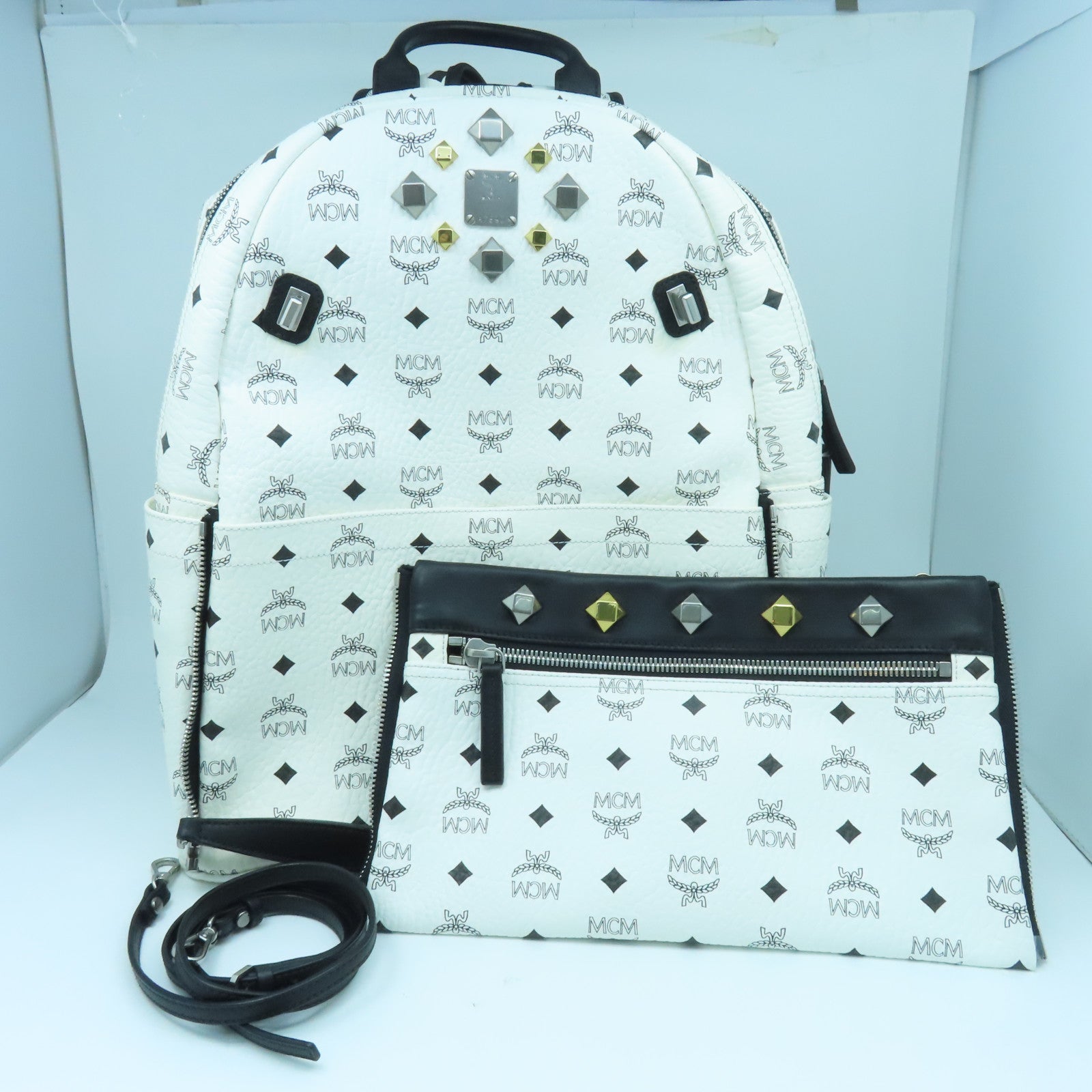 Mcm backpack replica on sale aaa