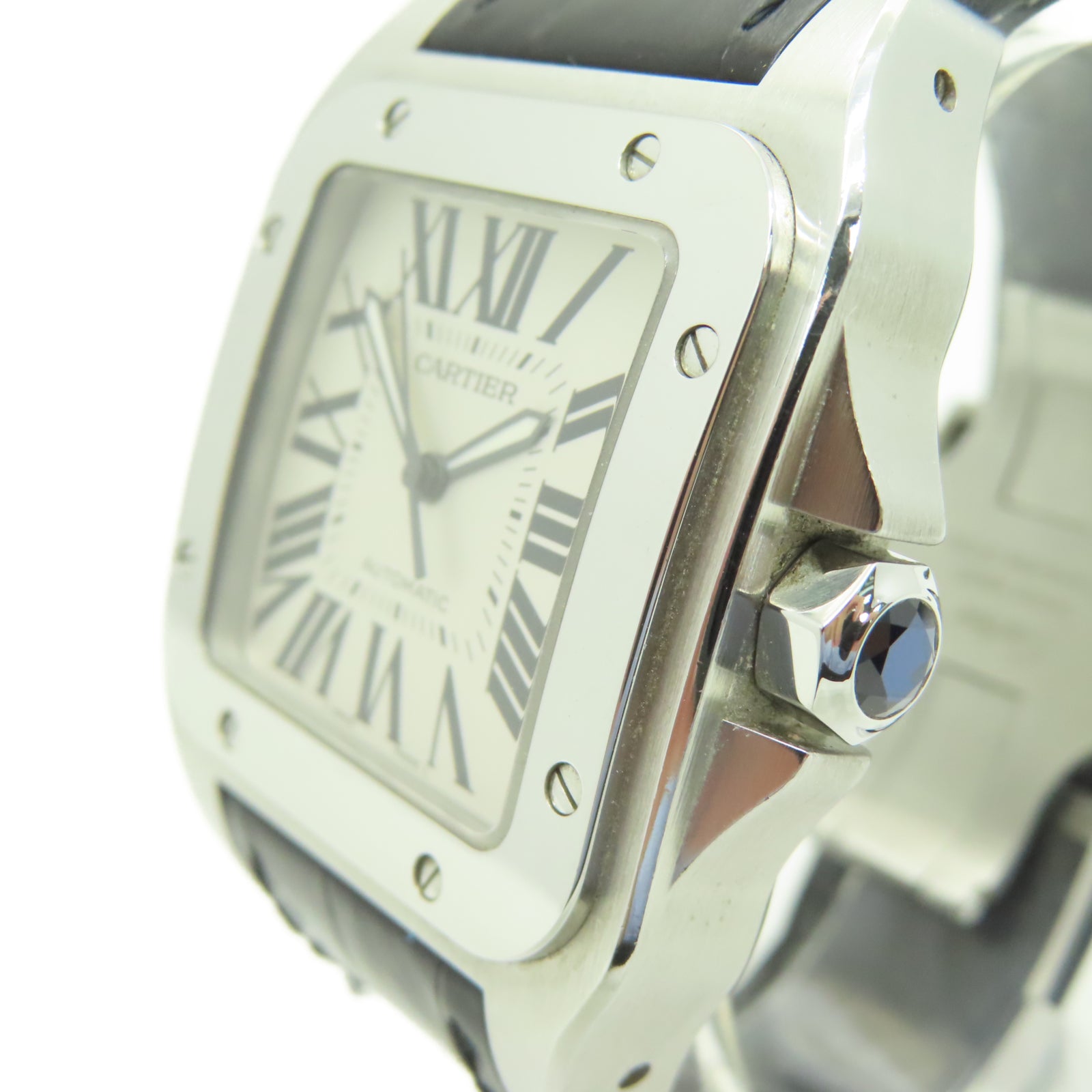 Cartier santos 100 outlet xl movement