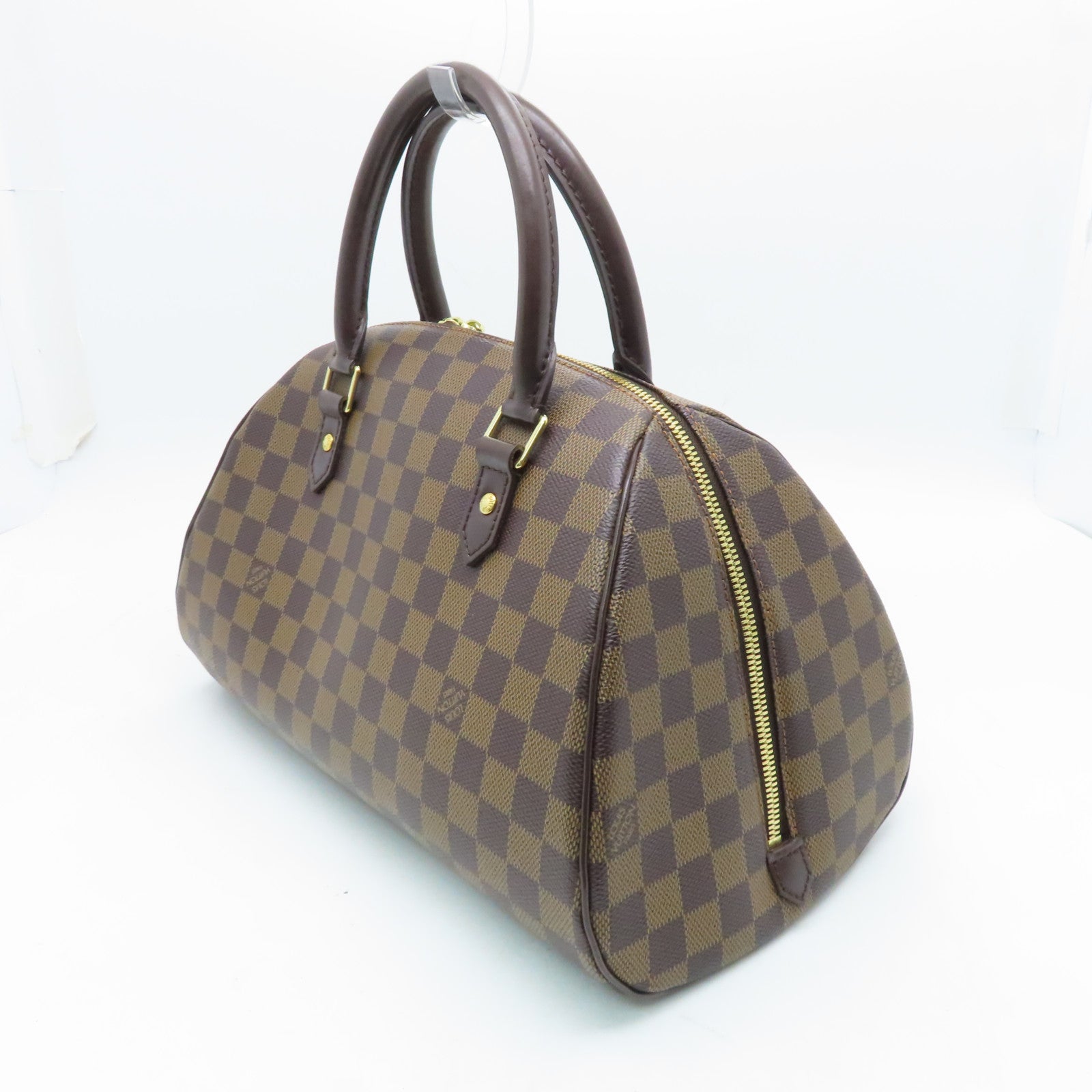 Louis Vuitton Replica ALMA Handbag BB Damier Azur coated canvas 4A+