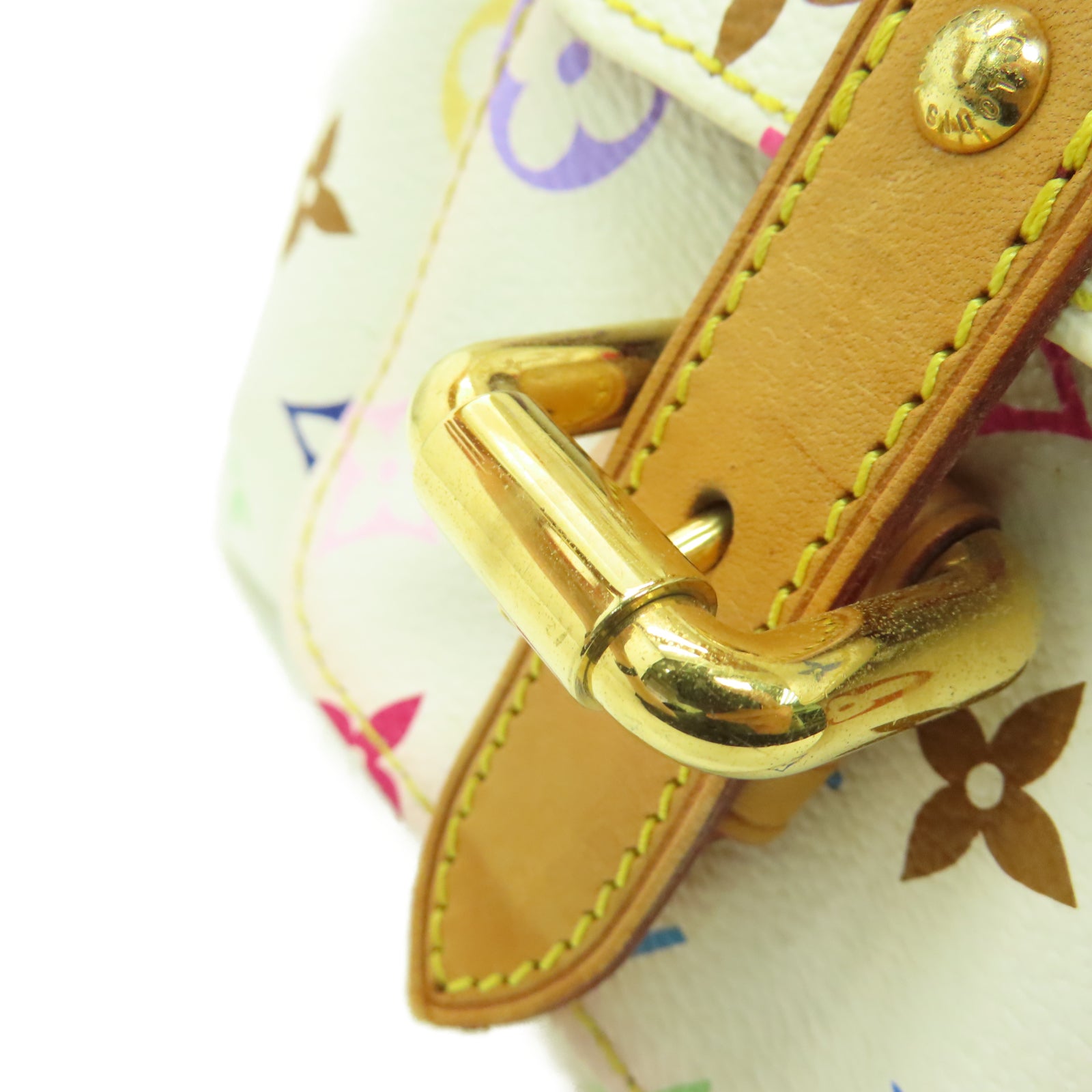 LOUIS VUITTON Monogram Multicolore Petit Noe Gold Buckle Shoulder