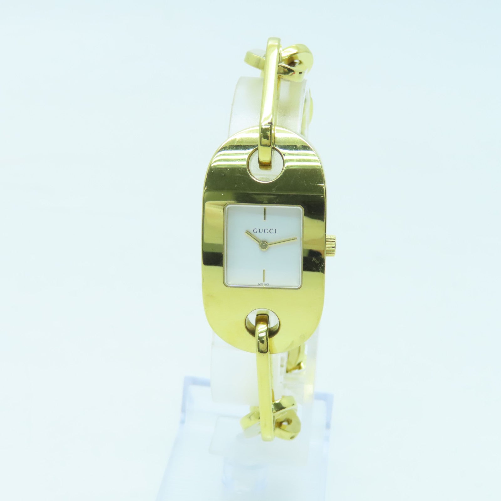 GUCCI Timepieces Watch不锈钢手表石英机芯金色